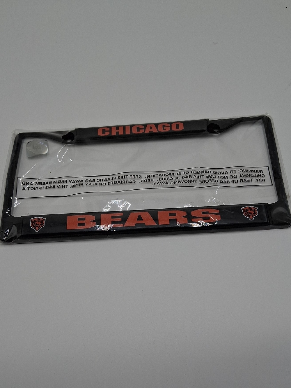 Chicago Bears License Tag Frame New